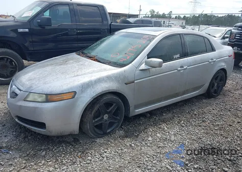 2005 Acura Tl из США, поврежденный, VIN 19UUA662X5A065161